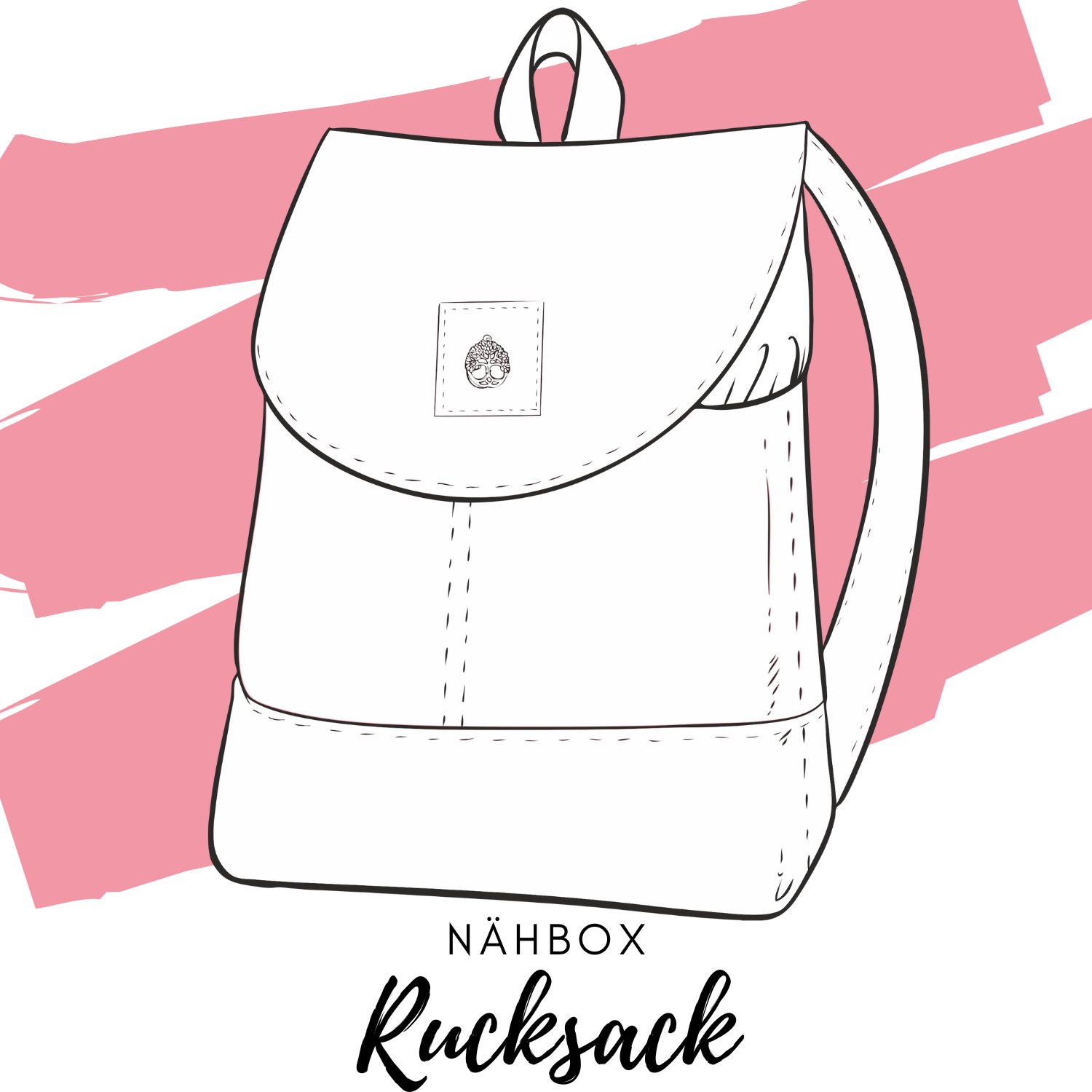 DIY Taschen Nähset Rucksack